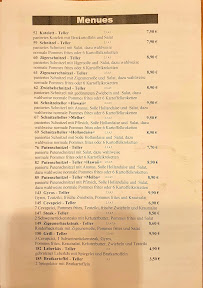 Menu / carte de Grillmaster Kaster à Bedburg