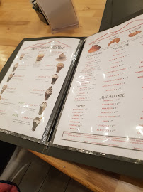 Menu du Cappuccino Night à Turin