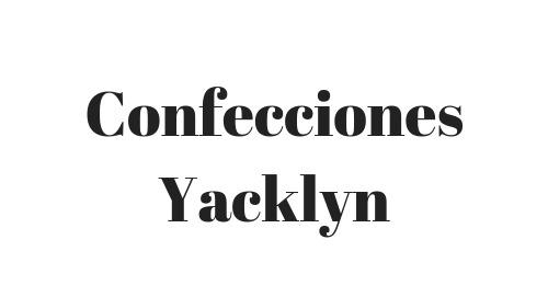 Confecciones Yacklyn