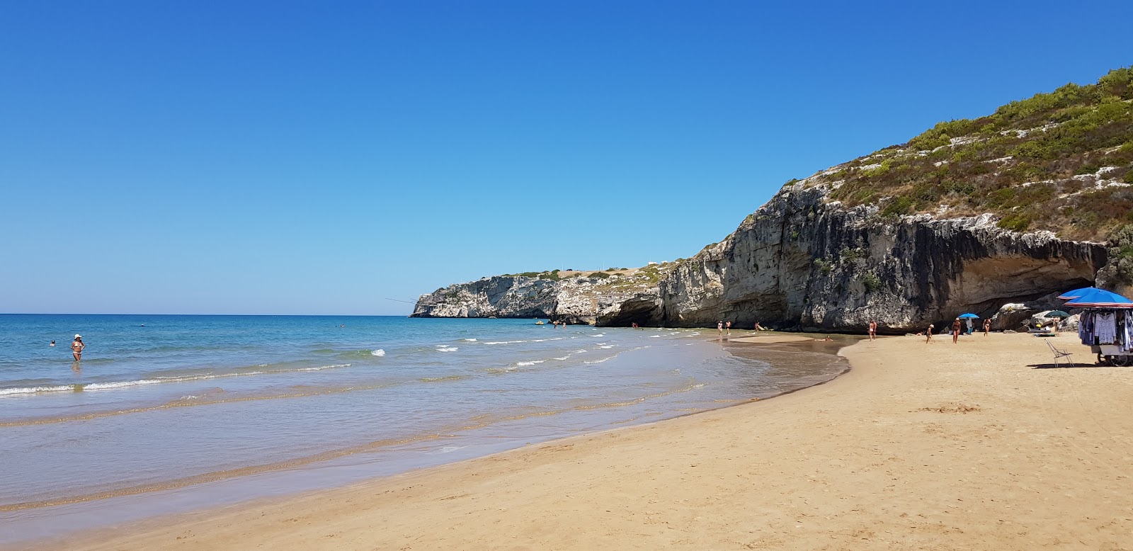 Spiaggia di San Nicola 🏖️ Peschici, Foggia, Italia - caratteristiche dettagliate, mappa, foto
