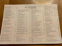 Menu du by X KEBAB à Dortmund