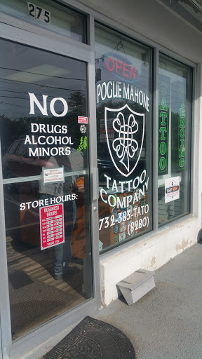 Tattoo Shop «Pogue Mahone Tattoo Co», reviews and photos, 275 NJ-35, Red Bank, NJ 07701, USA