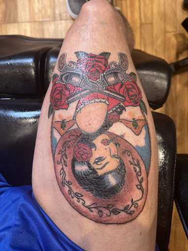 Explore spina bifida tattoo ideas, creative tattoo ideas in Salisbury, available at Touch of Grey Tattoo & Piercing Studio