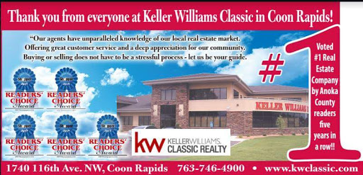 Real Estate Agency «Keller Williams Classic Realty», reviews and photos, 1740 116th Ave NW #100, Minneapolis, MN 55448, USA