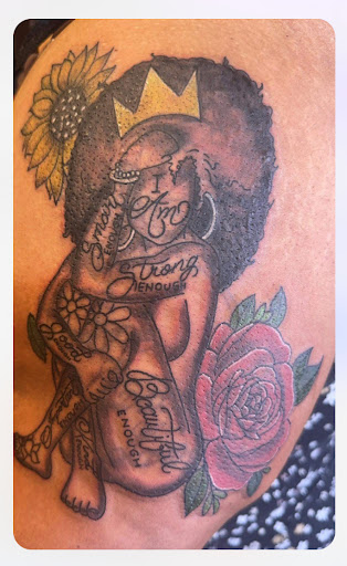 Explore karma tattoo ideas, creative tattoo ideas in Conway, available at Foreverinkd