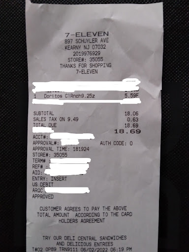 Convenience Store «7-Eleven», reviews and photos, 897 Schuyler Ave, Kearny, NJ 07032, USA