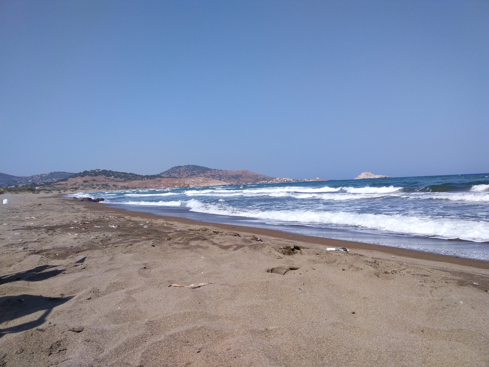 Foto van Kampos beach met lange baai