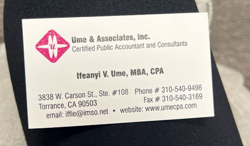 Ume & Associates Inc CPA