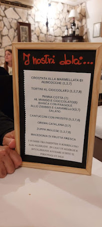 Osteria Delle Badie à Le Badie menu