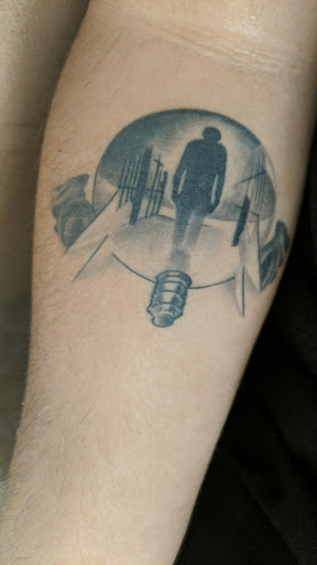 Explore cool cross tattoo ideas, creative tattoo ideas in Goose Creek, available at Blu Gorilla Goose Creek