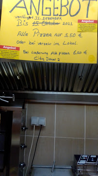 Pub (Cuisine gastronomique) City Döner Pizzeria2 à Freiensteinau (le menu)