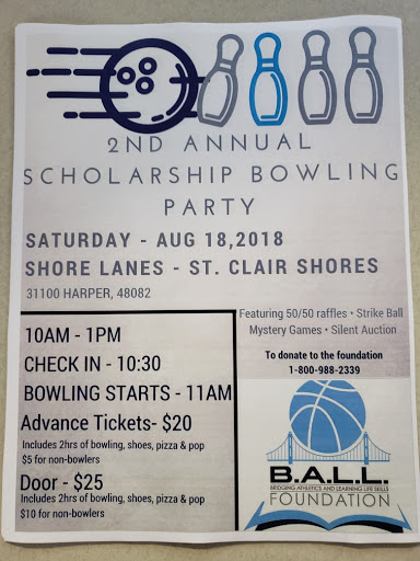 Bowling Alley «Shore Lanes», reviews and photos, 31100 Harper Ave, St Clair Shores, MI 48082, USA