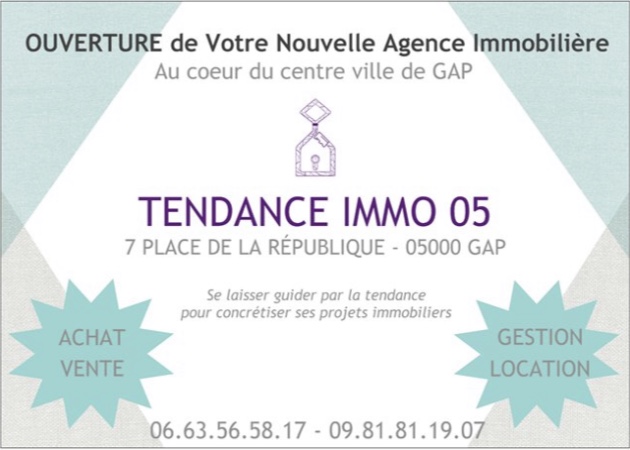 Tendance Immo 05 à Gap (Hautes-Alpes 05)