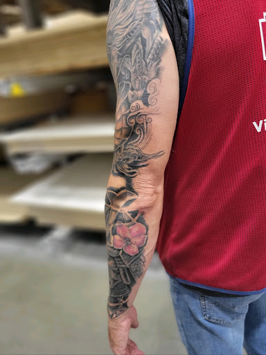 Explore woman side tattoo ideas, creative tattoo ideas in Sarasota, available at SEVEN SINS Tattoo Studio