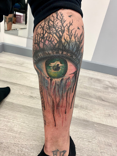 Explore outdoor tattoo ideas, creative tattoo ideas in Jersey Shore, available at Camellas Ink House