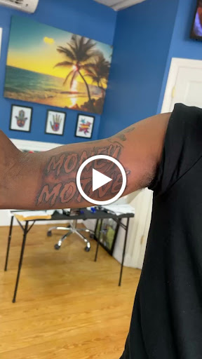 Explore barbie movie tattoo ideas, creative tattoo ideas in West Babylon, available at Bizzy Empire Tattoo