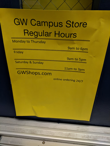 Book Store «GW Campus Store», reviews and photos, 800 21st St NW, Washington, DC 20052, USA