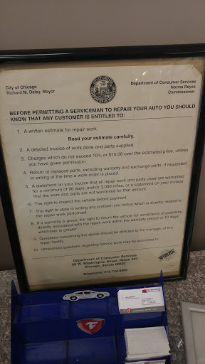 Tire Shop «Firestone Complete Auto Care», reviews and photos, 5215 N Milwaukee Ave, Chicago, IL 60630, USA