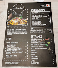 Menu / carte de hotvolee à Wertheim am Main