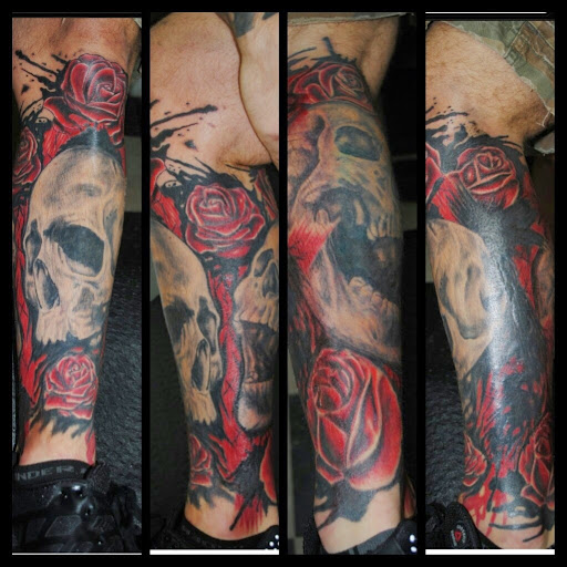 Explore cystic fibrosis tattoos ideas, creative tattoo ideas in New Bern, available at Ol Skool Tattoos