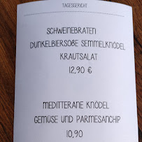 Cafe Bar Restaurant Foglwuid à Unterwössen menu