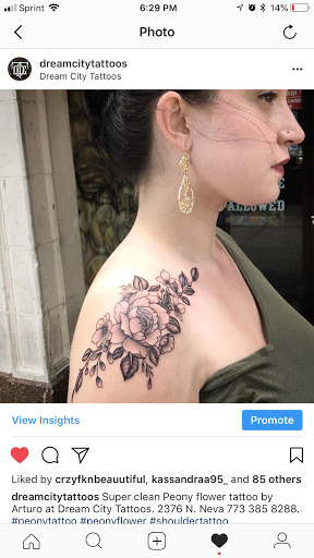 Tattoo Shop «Dream City Tattoos», reviews and photos, 2376 N Neva Ave, Chicago, IL 60707, USA