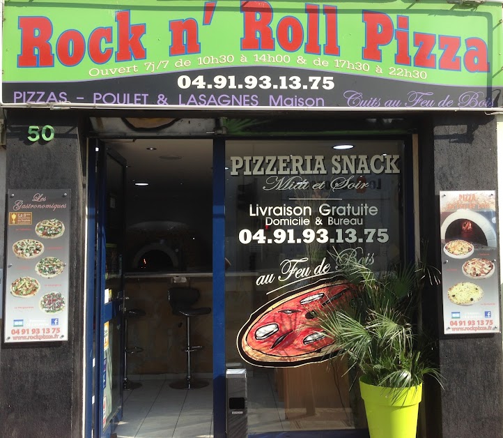 Rock'n'Roll Pizza à Marseille (Bouches-du-Rhône 13)