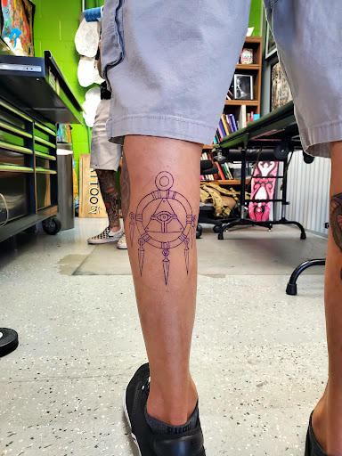 Explore new orleans saints tattoo ideas, creative tattoo ideas in League City, available at Zen Body Art & Adornment Tattoo Shop