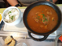 Poulet au curry du Restaurant Les Terrasses de La Baie à Le Mont-Saint-Michel - n°14