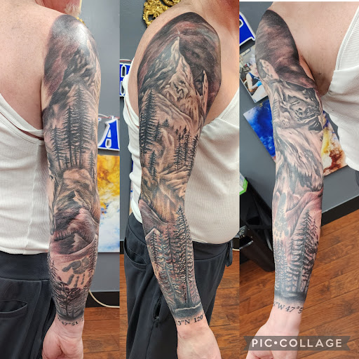 Explore step brothers tattoo ideas, creative tattoo ideas in Seattle, available at Dragon Tattoo