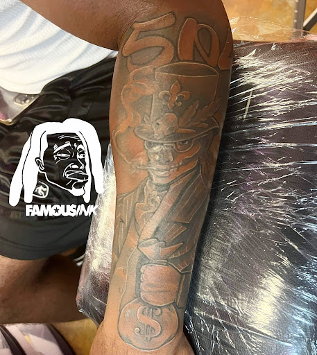 Explore statue of liberty tattoo ideas, creative tattoo ideas in Hammond, available at Famous Ink, Inc.