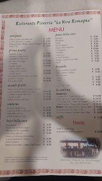 Restaurant Ristorante La Vera Romagna à Santa Sofia (la carte)