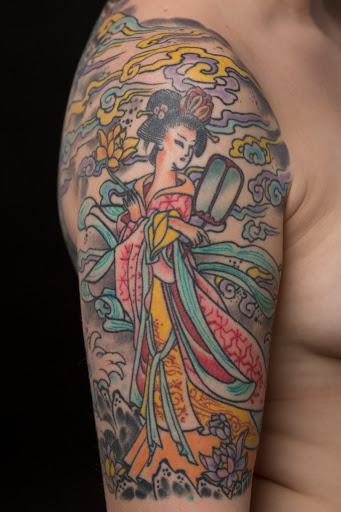 Explore september birth flower tattoo ideas, creative tattoo ideas in Saint Louis, available at Ragtime Tattoo Shop