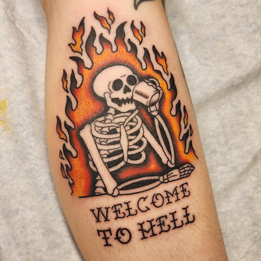 Explore brooklyn name tattoo ideas, creative tattoo ideas in Northampton, available at Luckys Tattoo and Piercing