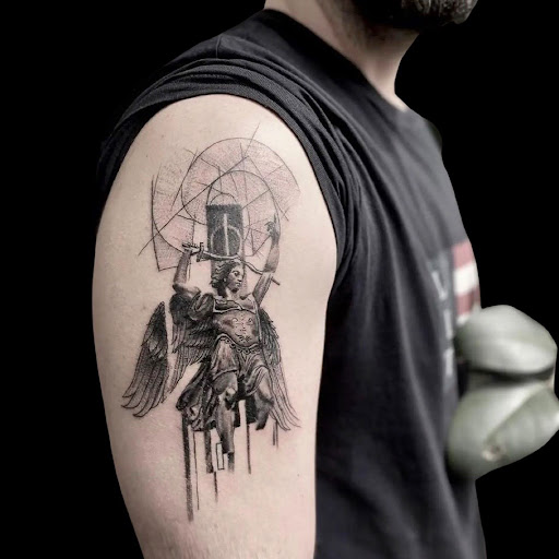 Explore y2k tattoo ideas, creative tattoo ideas in Charlotte, available at Canvas Tattoo & Art Gallery