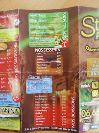 Station Pizza à Saint-Jean-de-Védas menu