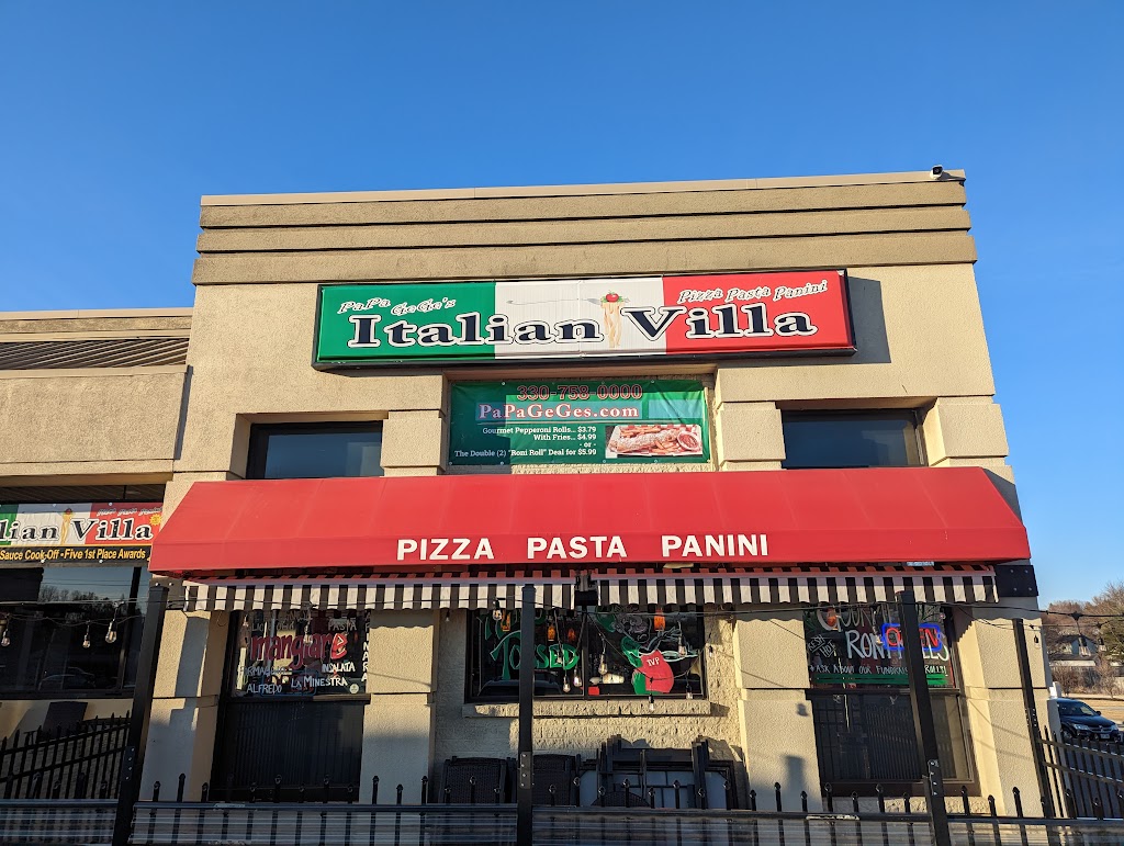 PaPa GeGe's Italian Villa Youngstown, OH 44512 Menu, Reviews, Hours & Contact