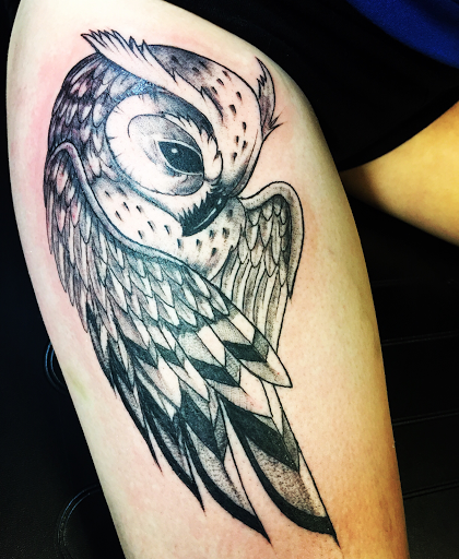 Explore cover up tattoo ideas for upper arm, creative tattoo ideas in San Angelo, available at A1 Tattoos and Piercings