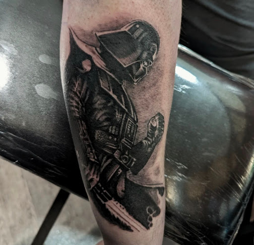 Explore bean tattoo ideas, creative tattoo ideas in Clinton, available at Black Relic Tattoo