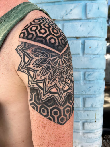 Explore horizontal tattoo ideas, creative tattoo ideas in Saint Petersburg, available at Buku Tattoo Studio