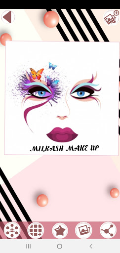 Milkash makeup