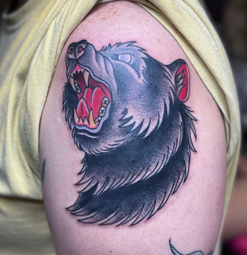 Explore stomach tattoo ideas for guys, creative tattoo ideas in Mobile, available at Speakeasy Tattoo