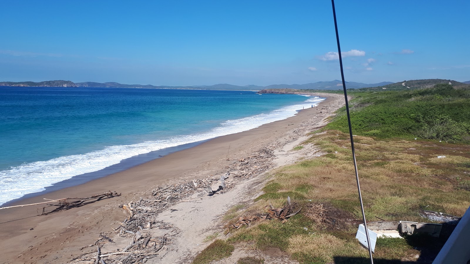 Pal Mar Chamela beach的照片 带有碧绿色纯水表面