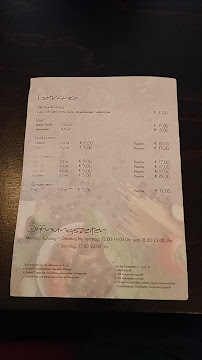 Pizzeria Meier 9 à Detmold carte
