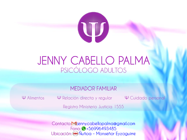 Jenny Cabello - Psicóloga Clínica - Ñuñoa