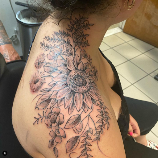 Explore infinity couple tattoo ideas, creative tattoo ideas in Mastic, available at Infinity Tattoo