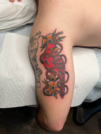 Explore cute female tattoos ideas, creative tattoo ideas in Seattle, available at Stairs Tattoo