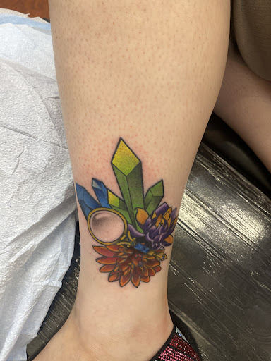 Explore jackalope tattoo ideas, creative tattoo ideas in Tucson, available at The Painted Lady Tattoo