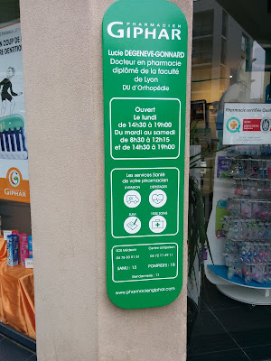 GRANDE PHARMACIE DE MONTCHAT à Lyon