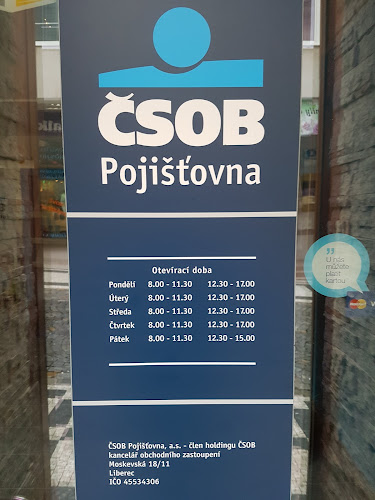 Recenze na ČSOB Pojišťovna, a.s., člen holdingu ČSOB v Liberec - Pojišťovna